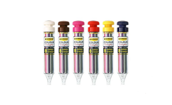 8 Colour Crayon
