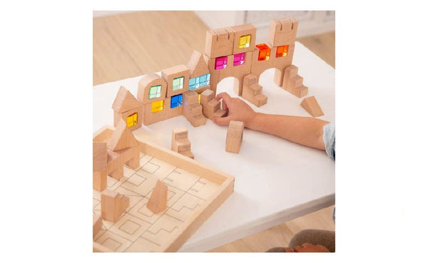 Gem Cubes and Blocks Building Set