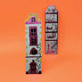 Leather Dolls House Bookmark