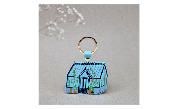 Greenhouse Leather Key Fob