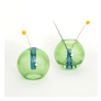 Reversible Bubble Glass Vase