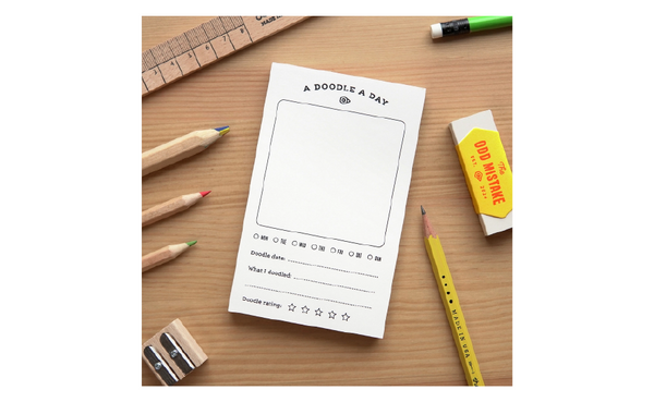A Doodle a Day notepad