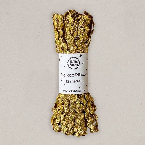 Metallic Ric Rac Ribbon