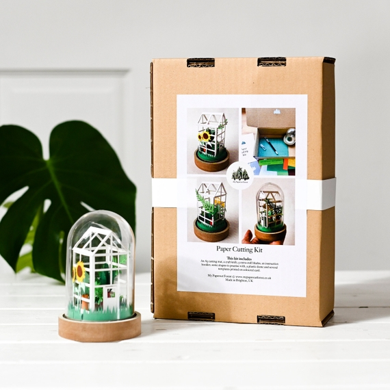 DIY Greenhouse Paper Craft Kit