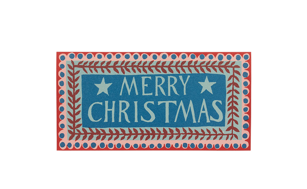 Long Merry Christmas Card