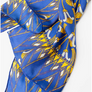 Lotus Flowers Silk Scarf