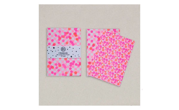 Set of 2 Riso Printed Notebooks