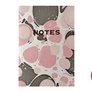 Hand Marbled Notebook in Pink