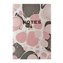 Hand Marbled Notebook in Pink