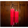 10cm Red Pillar Candle