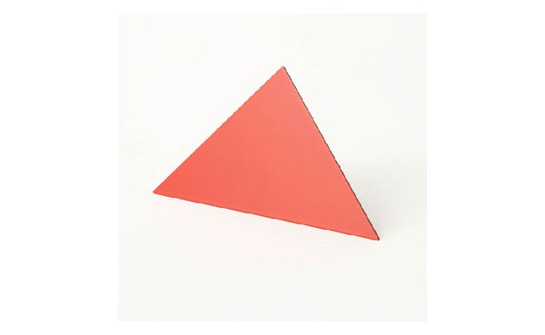 Orange Triangle Photo Clip