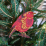Wooden Robin Decoration