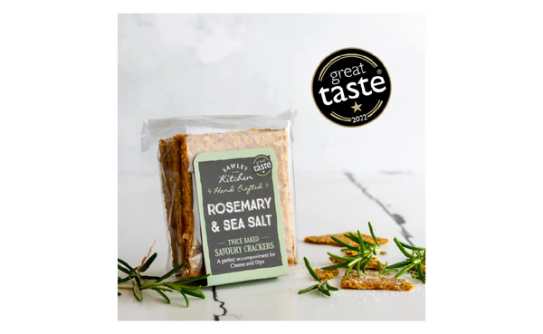 Rosemary & Sea Salt Savoury Crackers