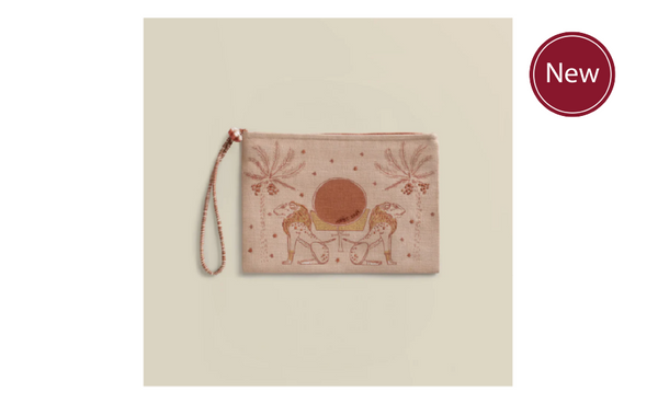 Anūt Cairo Royal Lions pouch