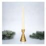 Small Gold Candlestick Holder