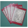 Pack of 5 Christmas cards: Soane Convex