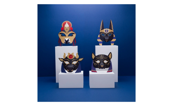 Create Your Own Egyptian Gods Animal Mask