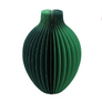 Green Paper Honeycomb Vase