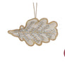 Embroidered Oak Leaf Decoration