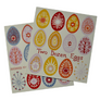 Two Dozen Eggs paper decorations