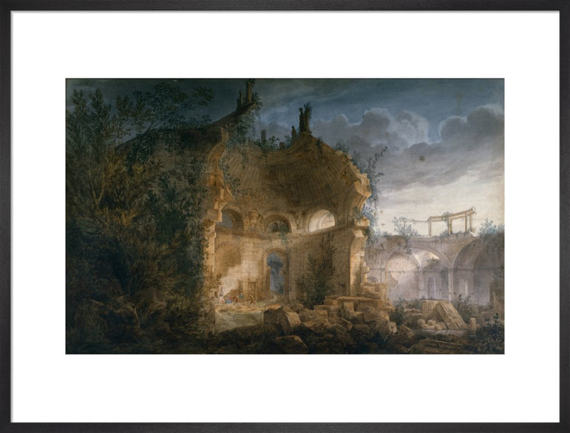 A Vision of the Bank of England in Ruins by J. M. Gandy