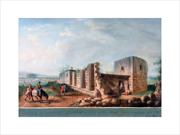 View of the Remains of the Temple (supposed to be of Esculapius) at Agrigentum (4 of 6)