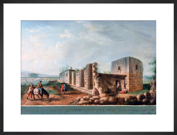 View of the Remains of the Temple (supposed to be of Esculapius) at Agrigentum (4 of 6)