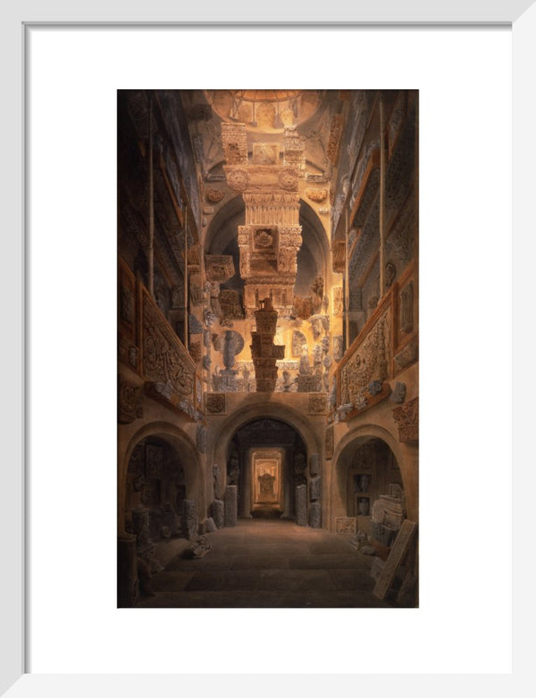 View of the Dome Area and Basement by J. M. Gandy