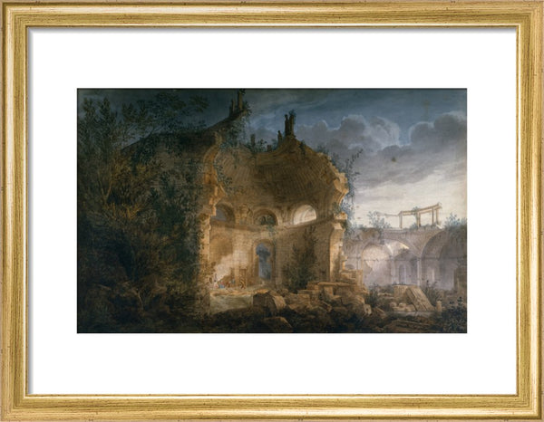 A Vision of the Bank of England in Ruins by J. M. Gandy