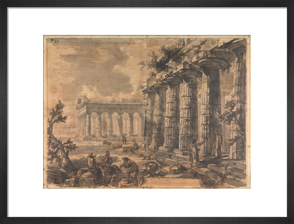 Paestum, Italy, Basilica and Temple of Neptune