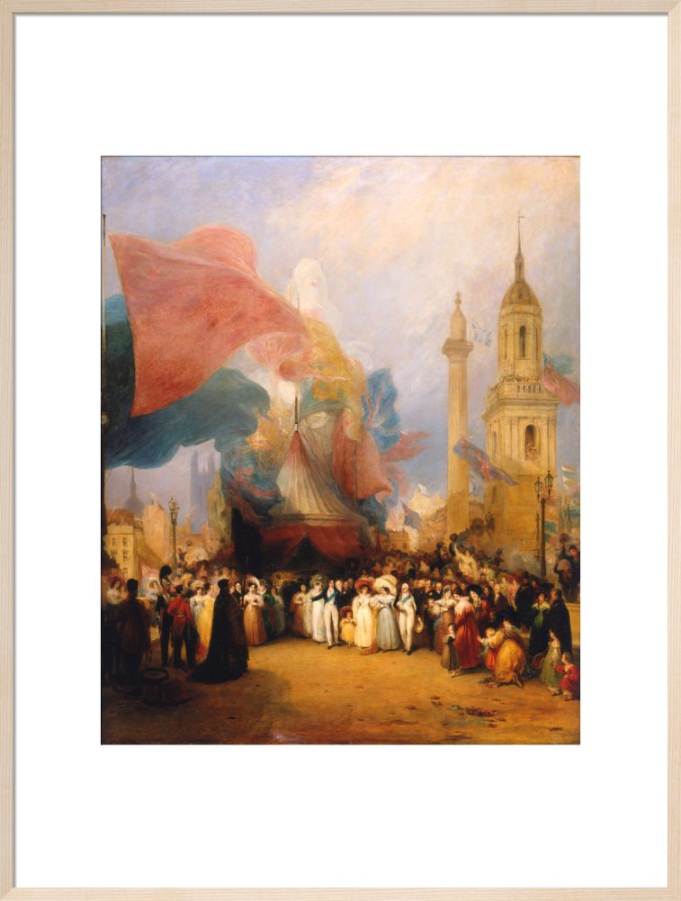 The Royal Procession at the Opening of the New London Bridge, 1 August 1831