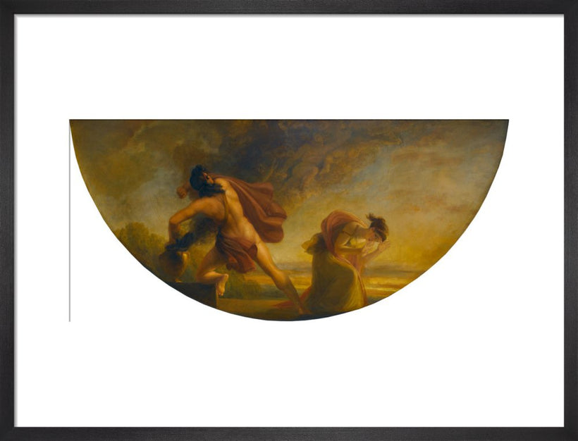 The Opening of Pandora's Vase (Library-Dining Room ceiling painting, 6 of 6)