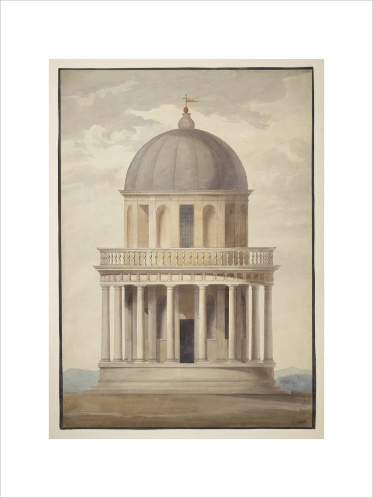 Bramante's Tempietto at the Church of San Pietro in Montorio, Rome