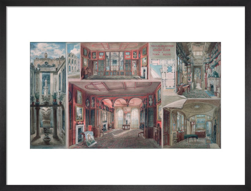 Composite view of Lincoln's Inn Fields