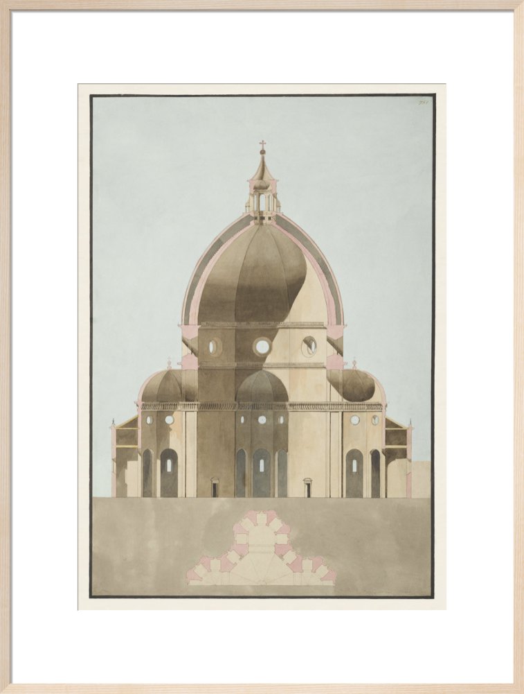 Dome Cross-Section, Florence Cathedral