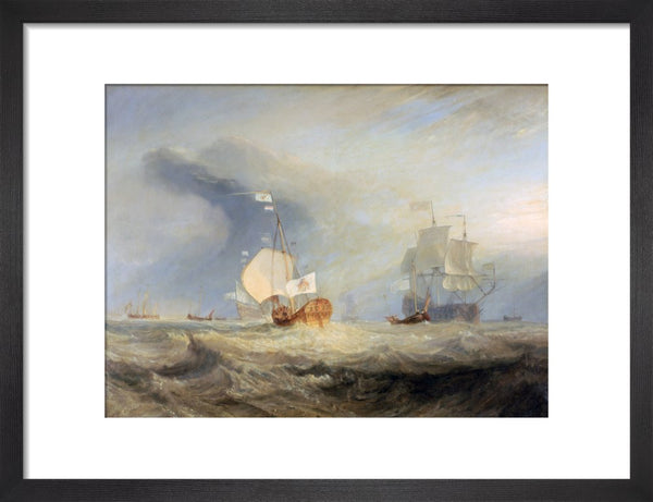 Admiral van Tromp's Barge by J. M. W Turner