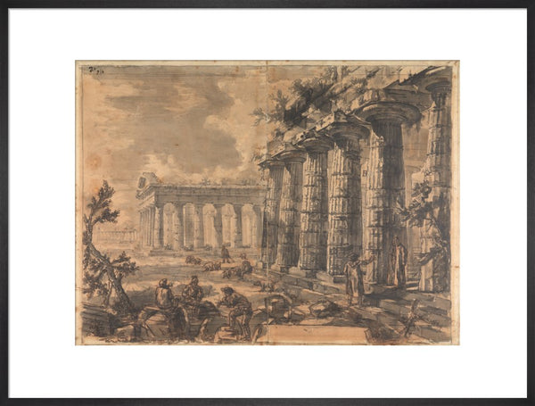 Paestum, Italy, Basilica and Temple of Neptune