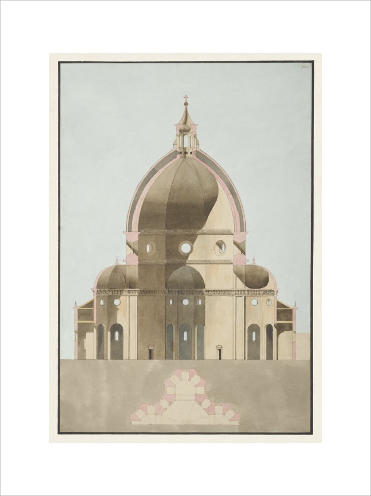 Dome Cross-Section, Florence Cathedral