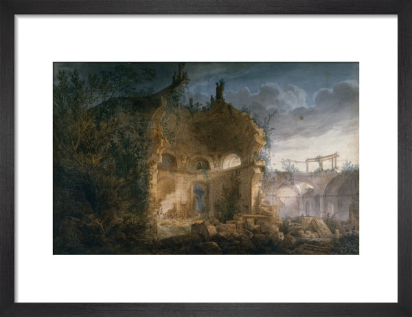 A Vision of the Bank of England in Ruins by J. M. Gandy
