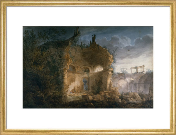 A Vision of the Bank of England in Ruins by J. M. Gandy