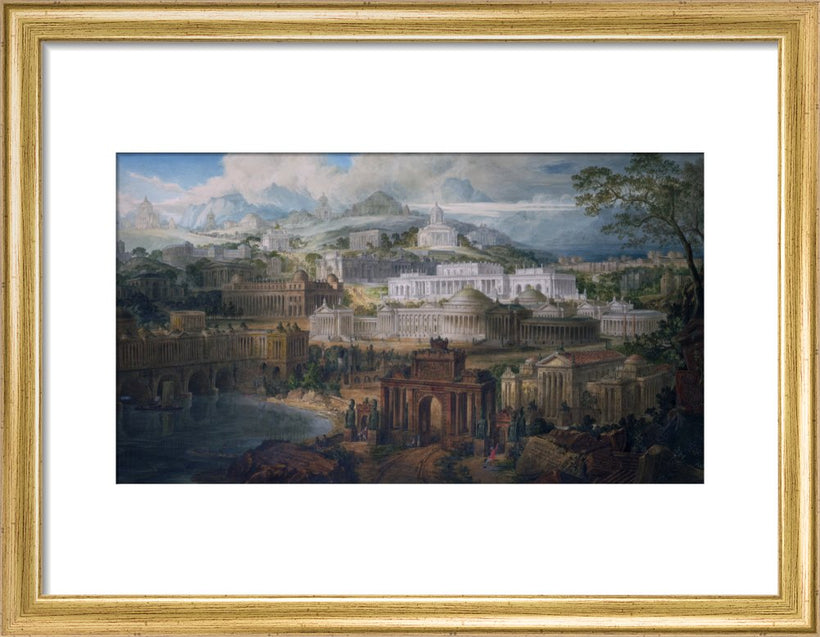 Architectural Visions of Early Fancy by J. M. Gandy