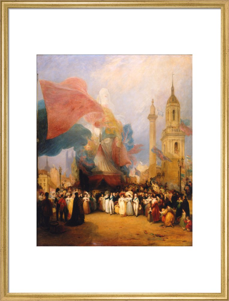 The Royal Procession at the Opening of the New London Bridge, 1 August 1831