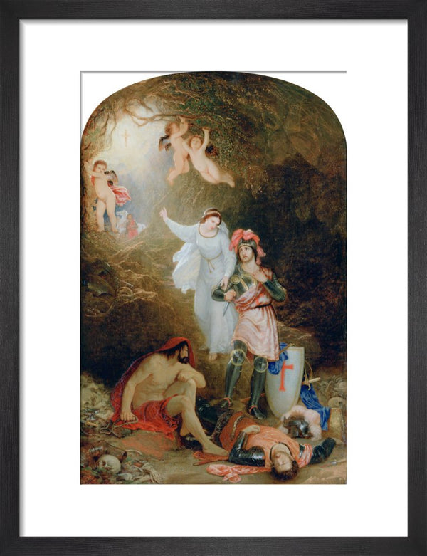 The Cave of Despair (from Edmund Spenser's 'The Faerie Queene', Book 1, Canto 9, Lines 8-35)