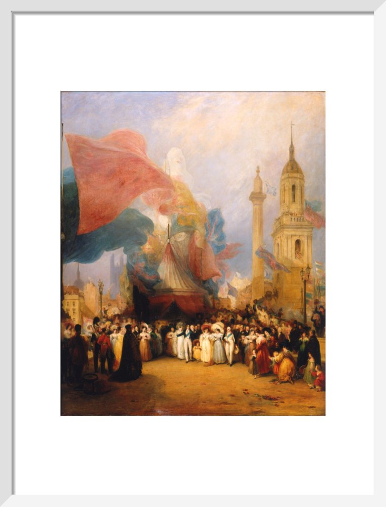 The Royal Procession at the Opening of the New London Bridge, 1 August 1831