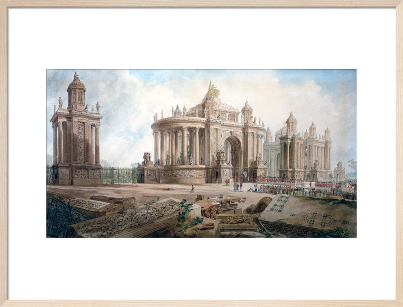 Design (by John Soane) for an Entrance to London