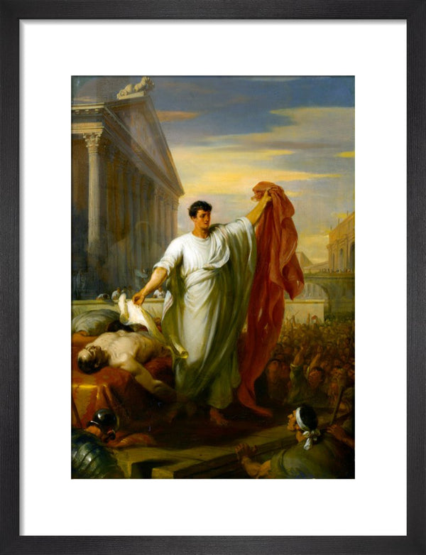 Marc Antony Reading the Will of Caesar