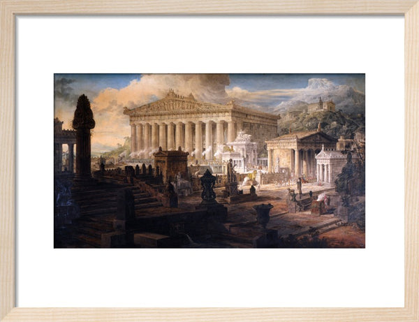 Architectural Composition : A restoration of the Temple of Ceres and other ancient buildings at Eleusis