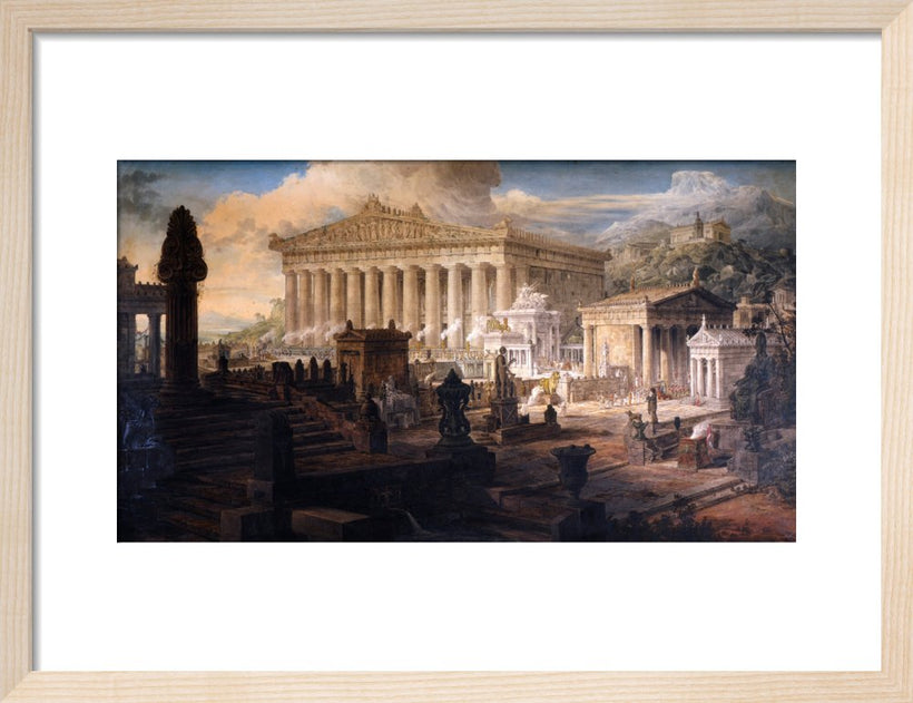 Architectural Composition : A restoration of the Temple of Ceres and other ancient buildings at Eleusis