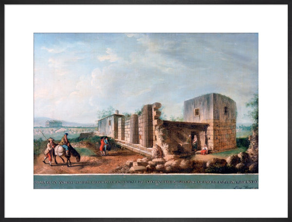 View of the Remains of the Temple (supposed to be of Esculapius) at Agrigentum (4 of 6)