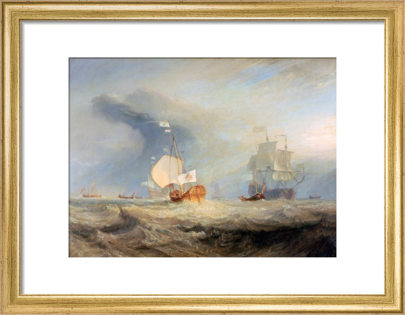 Admiral von Tromp's Barge at the Entrance of the Texel, 1645